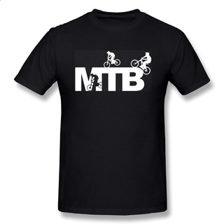 ถูกสุดๆพร้อมส่ง เสื้อยืด ผ้าฝ้าย พิมพ์ลายโลโก้จักรยานเสือภูเขา Mtb Cycle หลากสี สําหรับผู้ชาย