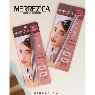 ดินสอเขียนคิ้ว merrezca HD Merrezca Perfect Brow pencil หัวตัด เขียนง่าย