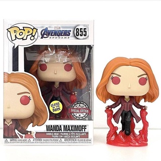 FUNKO ตุ๊กตาเด็กผู้หญิง Marvel Wanda Vision ของเล่นสําหรับเด็ก #ตุ๊กตา 855