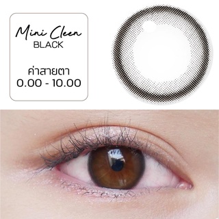 คอนแทคเลนส์ คิตตี้ คาวาอิ Mini Cleen Black ค่าสายตา