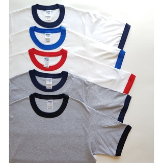 เสื้อยืด Premium Ringer Tee Cotton 5.3 oz