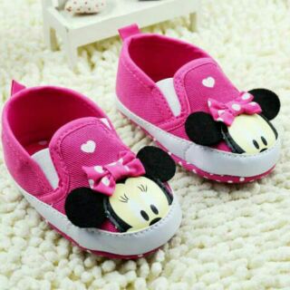 รองเท้าเด็กเล็ก ลาย Minnie mouse