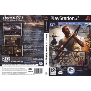 แผ่นเกมส์ PS2 Medal of Honor Rising Sun   คุณภาพ ส่งไว (DVD)