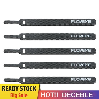 Deceble Floveme อุปกรณ์จัดเก็บสายหูฟัง สาย USB 14 ซม. 5 ชิ้น