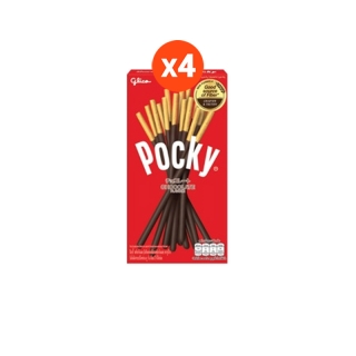 (แพค x 4) Pocky กูลิโกะ ป๊อกกี้ บิสกิตแท่ง (เลือกรสได้)