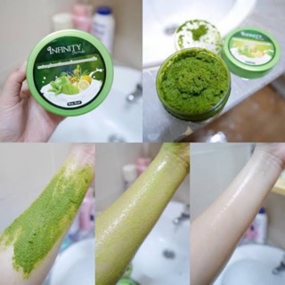 (ส่งฟรีkerry!!) Infinity Scrub🍃สครับชาเขียวอินฟินิตี้ InfinityScrub