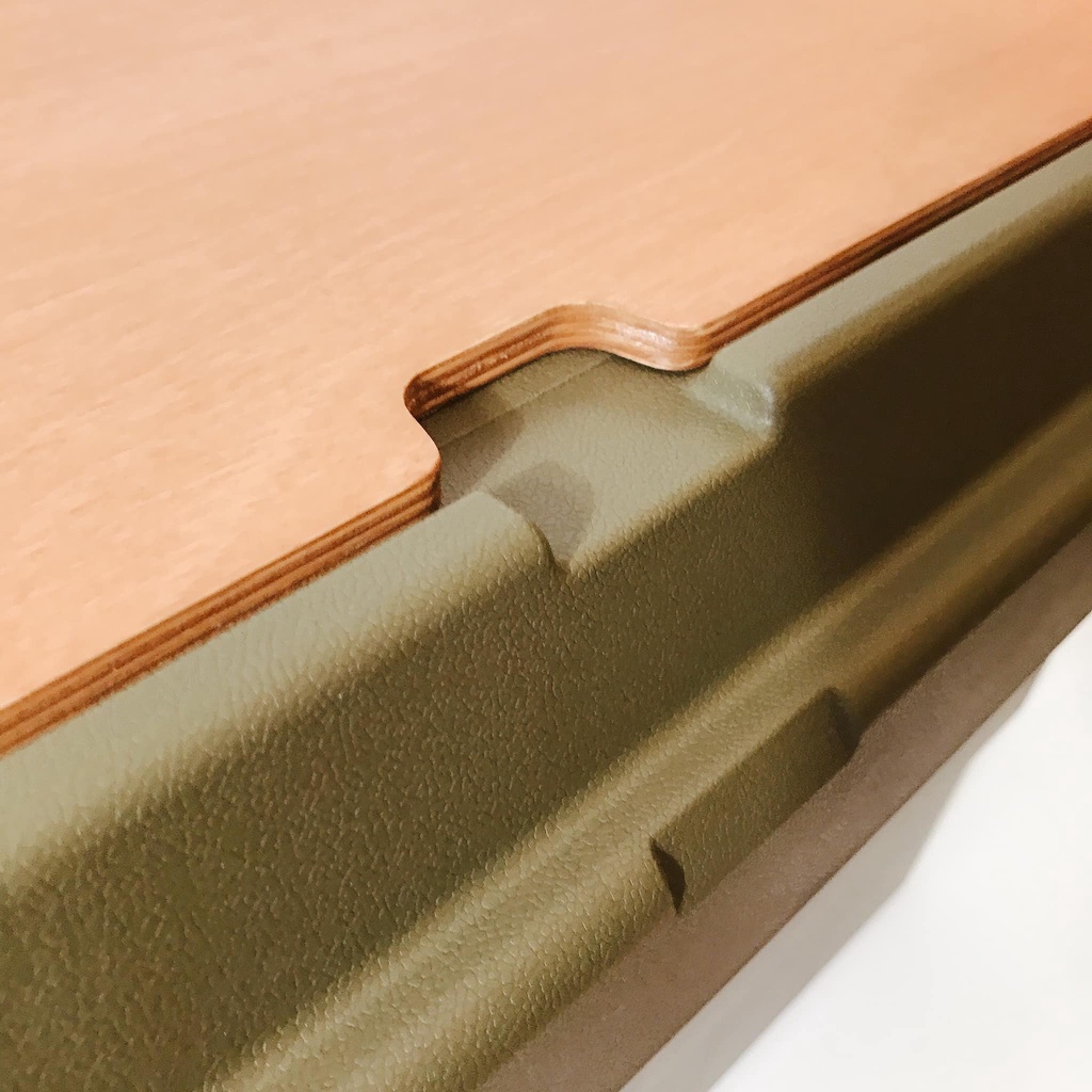 CAMP15 Morgen wood board for GORDON MILLER Trusco Box. (ท๊อปไม้ สำหรับ ...