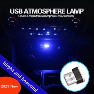 ไฟบรรยากาศภายในรถ โคมไฟกลางคืน Car Interior Atmosphere Light USB LED