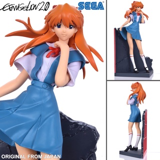 Figure งานแท้ ฟิกเกอร์ Sega Rebuild of Evangelion รีบิวด์ ออฟ อีวานเกเลียน Asuka Langley Soryu โซริว อาสึกะ แลงเลย์