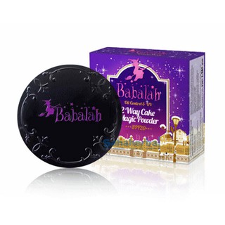 แป้ง Babalah สูตร Oil Control &amp; UV 2Way Cake Magic Powder SPF20 ปริมาณสุทธิ 14 g เบอร์ 1 2