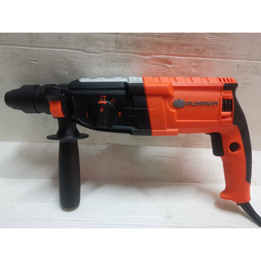 สว่านโรตารี่ 3ระบบ ปรับซ้ายขวาได้ ถอดเปลี่ยนหัวได้ กำลัง 800W PUMPKIN รุ่น 42212 / PTT2-26DFV - รูปที่ 3