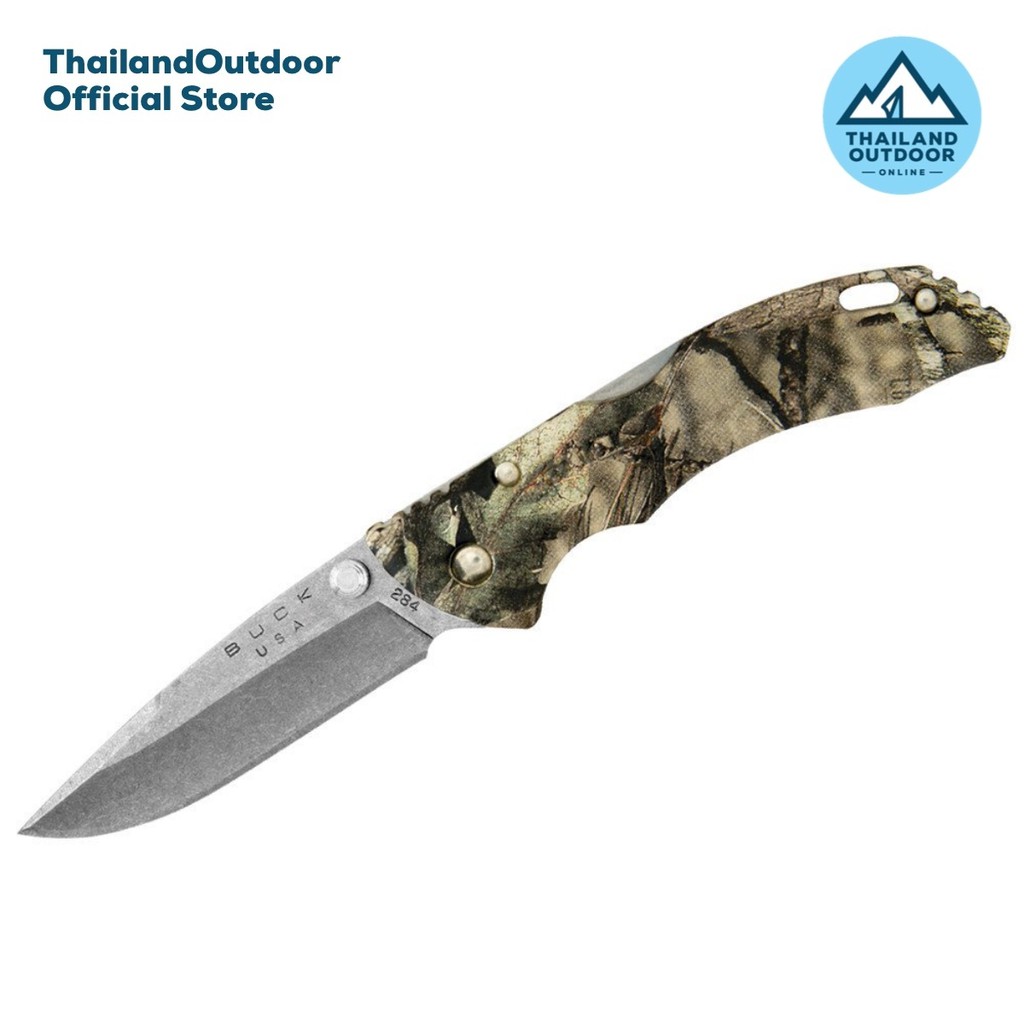 Buck Knives มีด แค้มปิ้ง เดินป่า มีดพก มีดพับ รุ่น Bantam 0284