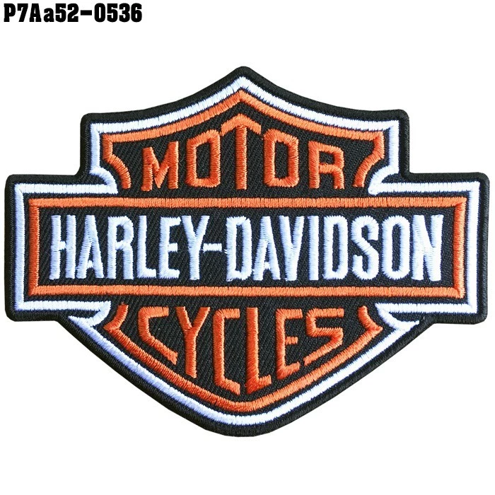 อาร์มปักติดเสื้อ Biker Patch งานปักละเอียด สไตล์ Motorcycle DIY พร้อมส่ง รุ่น P7Aa52-0536