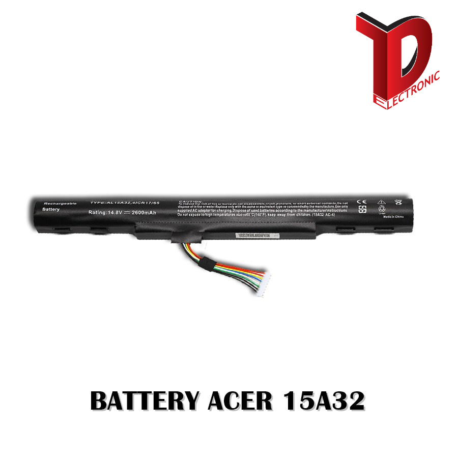 BATTERY ACER 15A32 E15 E5-422 E5-432G E5-472 E5-473G / แบตเตอรี่โน๊ตบุ๊คเอเซอร์ เทียบ OEM