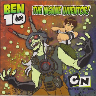 หนังสือการ์ตูน Ben 10 Insane inventor