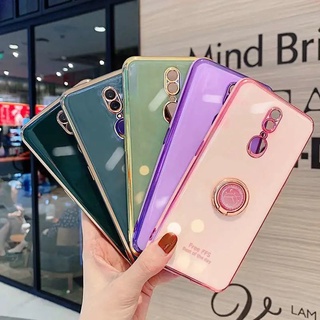 เคส Oppo F11 F11PRO เคสโทรศัพท์ซิลิโคน เคส OPPO F11 รวมเลนส์ เคสป้องกันกล้อง ที่เรียบง่ายและมีสไตล์พร้อมขาตั้ง