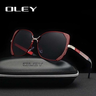 OLEY รุ่น Y5190 สี C01 แว่นตากันแดด แว่นกันแดด แว่นผู้ชาย แว่นผู้หญิง แว่นตา แฟชั่น เลนส์