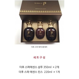 ✔️พรีออเดอร์✔️The History of Whoo - WHOOSPA Hair Shampoo &amp; Rinse Set (Premium)[🇰🇷พรีจ้า]