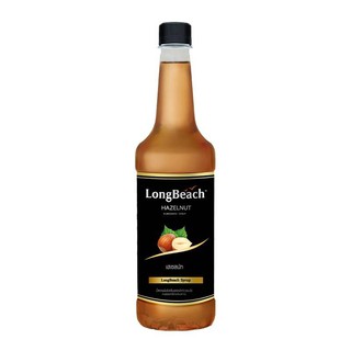 ลองบีช ไซรัปเฮเซลนัท ขนาด 740 มล. LongBeach Hazelnut Syrup size 740 ml.