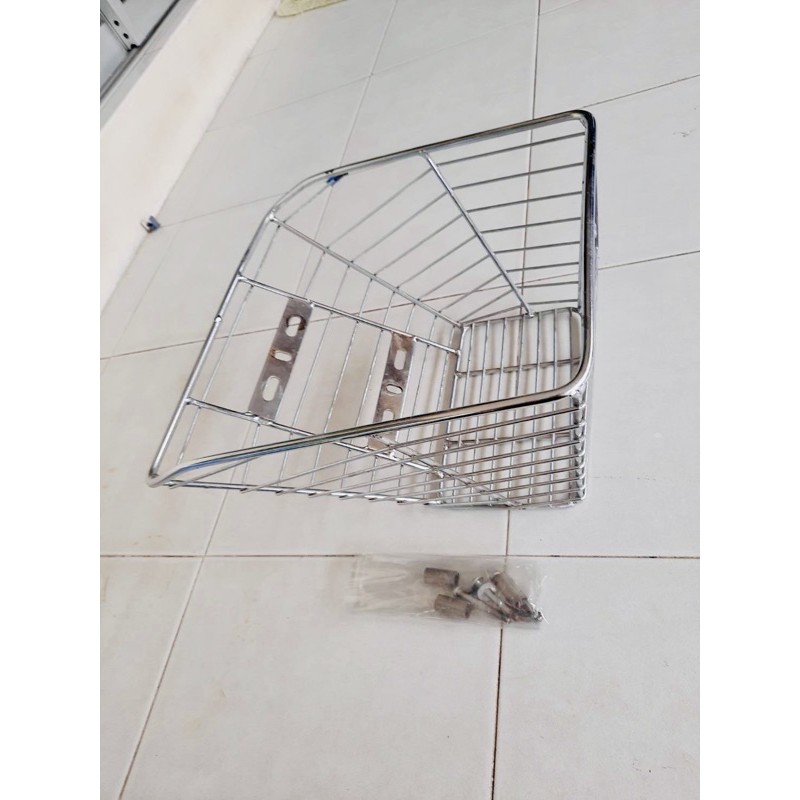 ตระกร้าชุบ โครเมียมใส่ wave ได้ทุกรุ่น pp speed