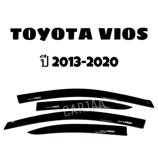 คิ้ว/กันสาดรถยนต์ วีออส ปี2013-2020 Toyota Vios