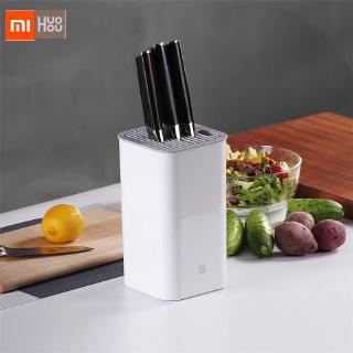 NEW  Xiaomi Huohou Kitchen Knife Holder Stand Multifunctional Tool Holder Knife Block Organizer