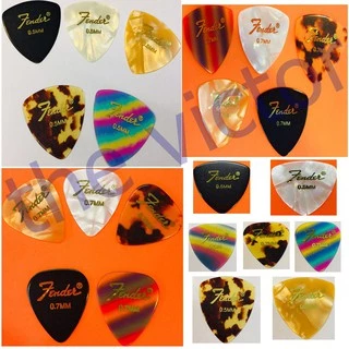 FENDER - GIBSON - IBANEZ ปิ๊กกีตาร์ อย่างดีของแท้ ขนาด 0.46 0.5 0.7 มิลลิเมตร 🔥พร้อมส่ง🚚ส่งเร็ว
