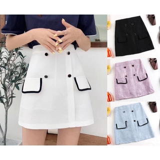 10-14  พร้อมส่ง  S-XL กระโปรงสั้น  ใส่ทำงาน สไตล์เกาหลี   ลี เนื้อผ้านิ่ม ใส่สบาย เข้ารูปสวย