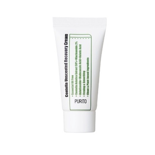 [PURITO] Centella Unscented Recovery Cream 12ml (mini)