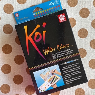 Koi Water Colors : สีน้ำแบบตลับ