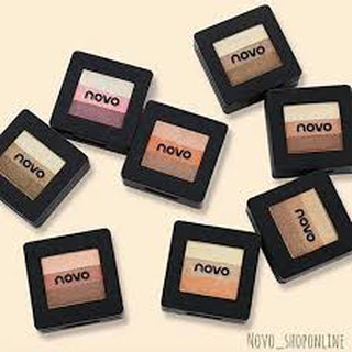 Novo อายแชโดว์ 3สี สินค้าพร้อมส่ง