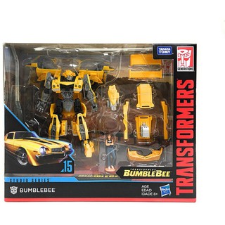 Transformers Studio Series 15 Deluxe Class Rebekahs Garage Bumblebee with Charlie Exclusive Figure ทรานส์ฟอร์เมอร์