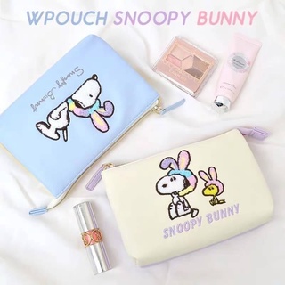 W Pouch Snoopy Bunny