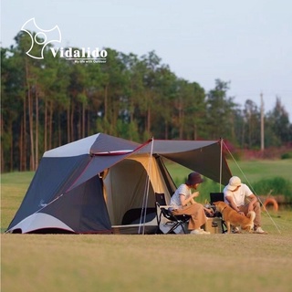 vidalido instant cabin tent 🏖️รุ่นใหม่ 2022🏖️เสาอลู