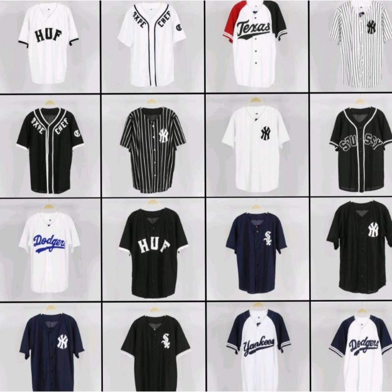 HIP HOP SHIRT / BASEBALL SHIRT / BASEBALL JERSEY
