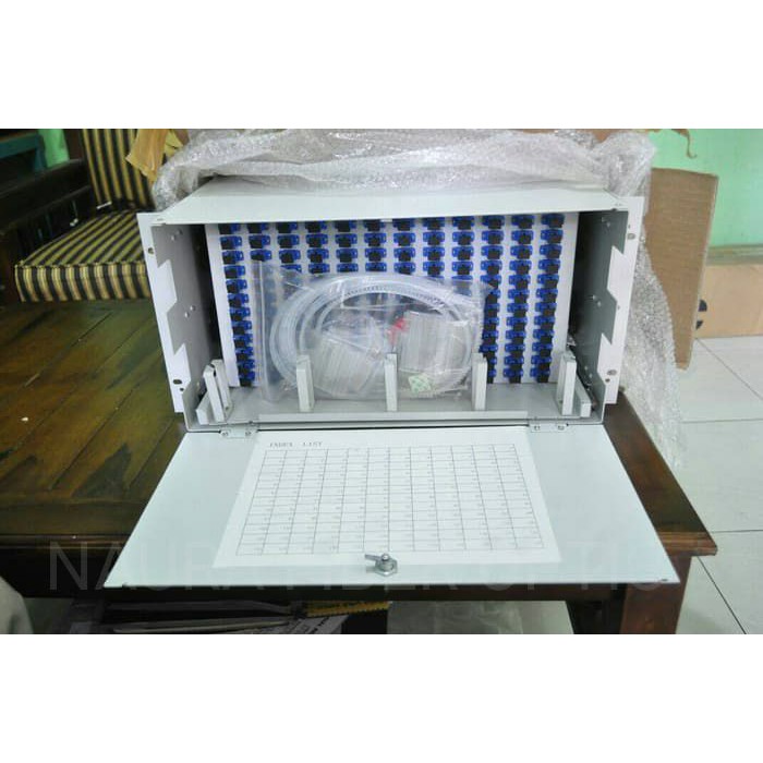 Otb กล่องออปติคอลไฟเบอร์ออปติก SC 144 Core PAZ