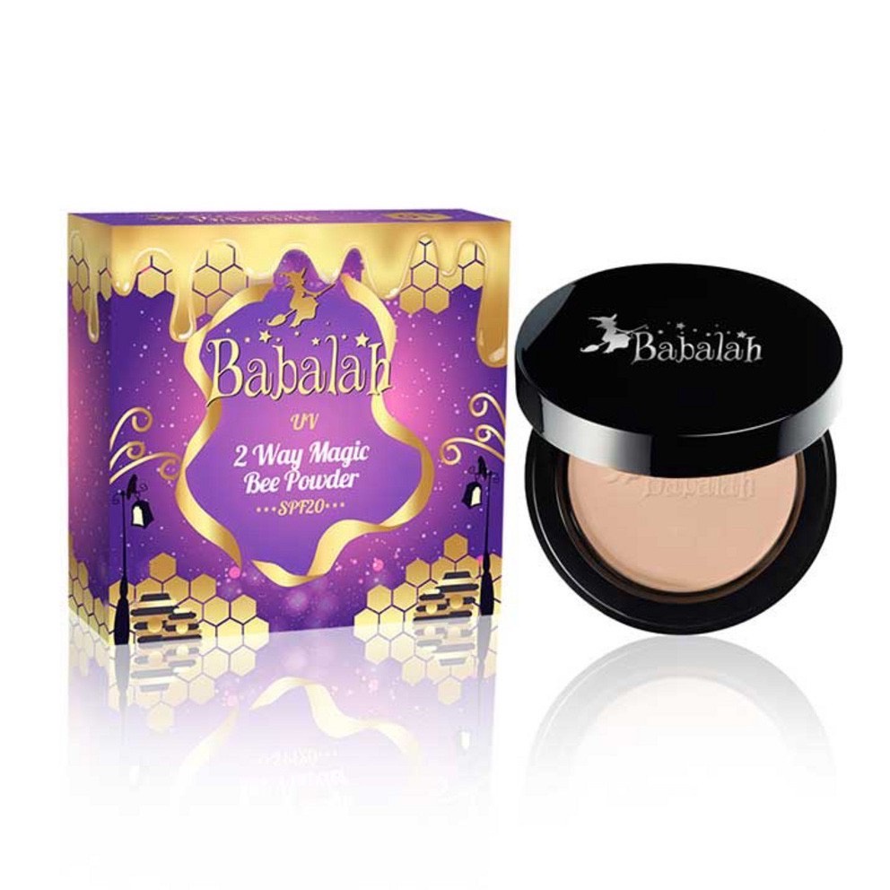 (ใช้โค้ด INCM8L3 ลด 50% สูงสุด 50 บาท)JJ shoppingmall : แป้งบาบาร่า สูตรไขผึ้ง Babalah UV 2 Way Cake