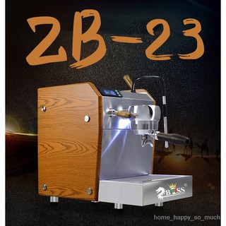 ZB-23 ซาฮาร่าอิตาลีเครื่องชงกาแฟกึ่งอัตโนมัติไอน้ำที่ใช้ในครัวเรือนในเชิงพาณิชย์