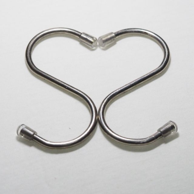 (3ชิ้น) 9 ซม. ตะขอตัวเอส ตะขอ ตะขอแขวน 3 ชิ้น สแตนเลส