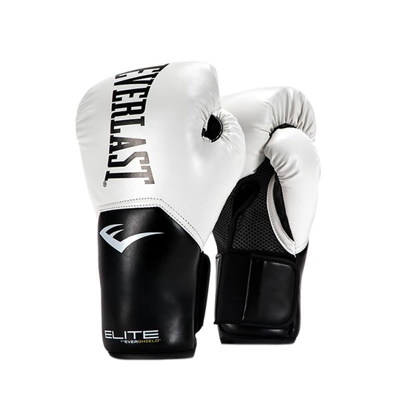 นวมชกมวย✽❈♟Everlast Boxing Gloves เด็กผู้ใหญ่ Sanda Training Muay Thai Fighting Sandbags Men and Women Professional