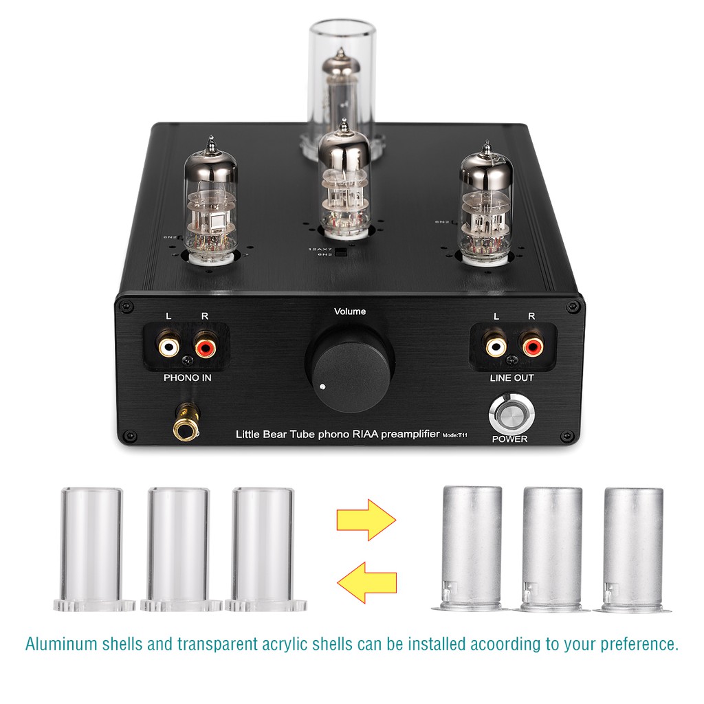 Little Bear T11 Vacuum Tube Phono Turntable Preamplifier MM RIAA HiFi PreAmp jGfU Shopee Thailand