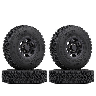 ขอบล้อพลาสติก 1.55 สําหรับรถไต่หินบังคับ Axial AX90069 D90 TF2 Tamiya CC01 LC70 MST JIMNY 4 ชิ้น