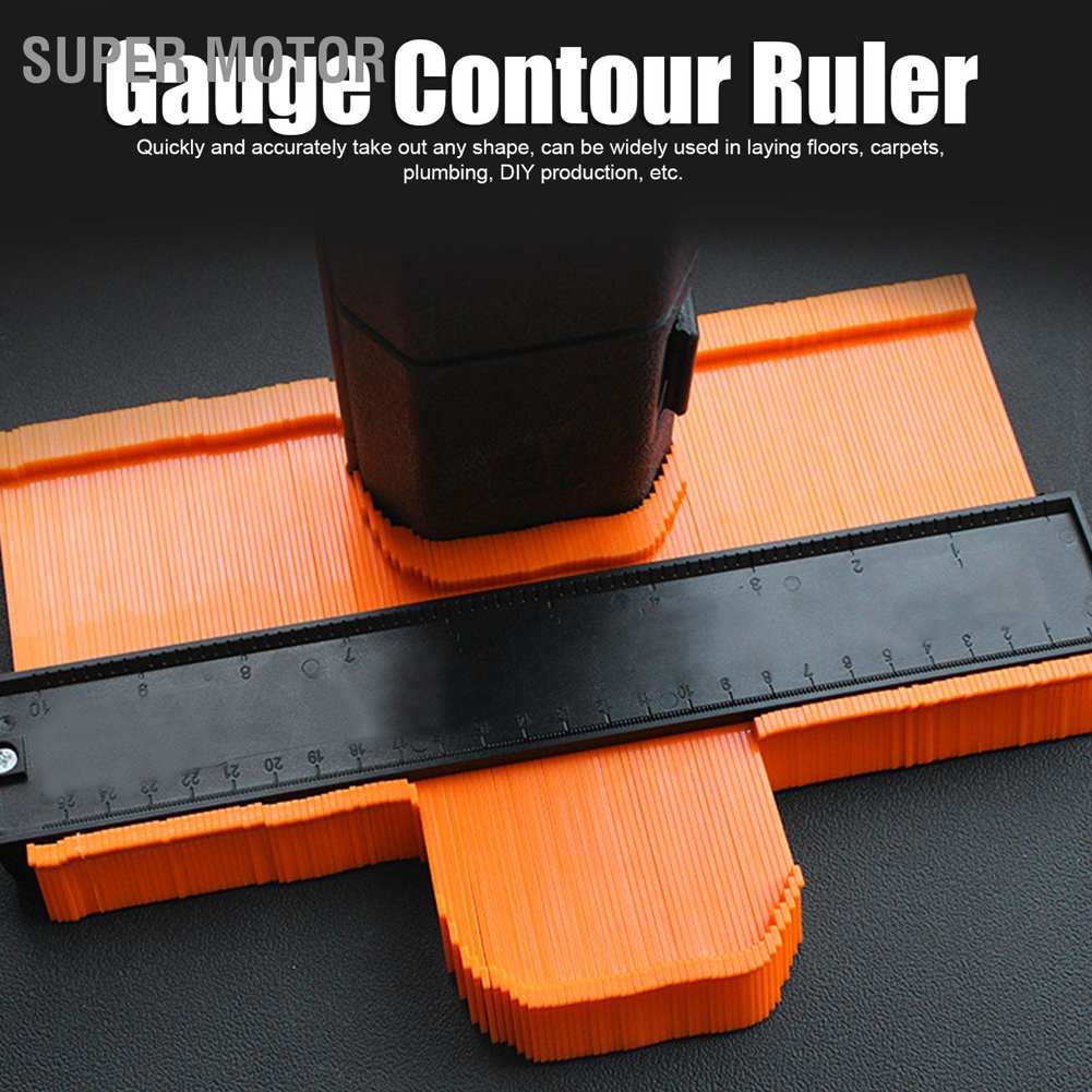 Gauge Contour Ruler Irregular Shape Frame Copy Universal Template Measuring Tool 10inch