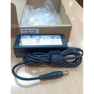 Adapter notebook Samsung 19V 3.16A 5.5 x 3.0mm สายชาร์จโน๊ตบุ๊ค