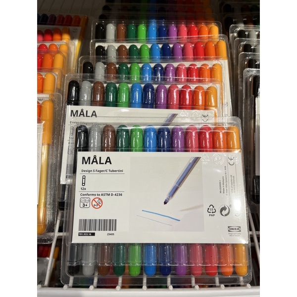 [อิเกีย] MÅLA มัวล่า ปากกาสีเมจิก #พร้อมส่ง