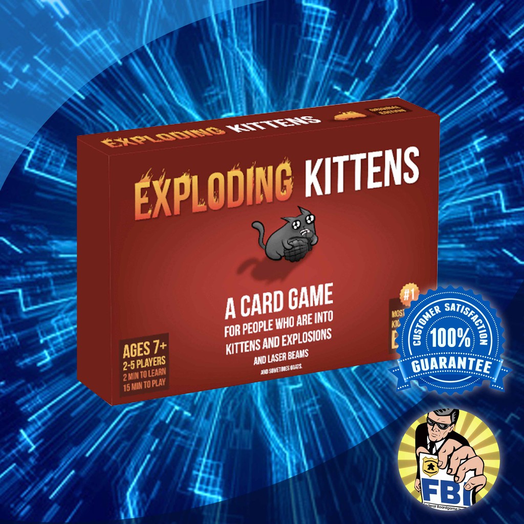 Exploding Kittens - Hand To Hand Wombat Boardgame ของแท้พร้อมส่ง ...