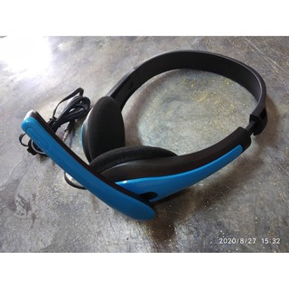 หูฟังครอบหู ครอบหัว stereo headset  หูฟังใช้สาย