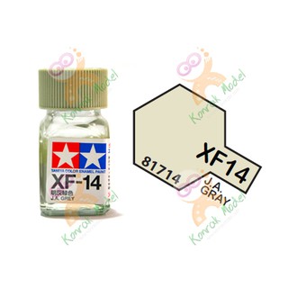 สีสูตรน้ำมัน Tamiya Enamel XF14 JA Grey 10ml