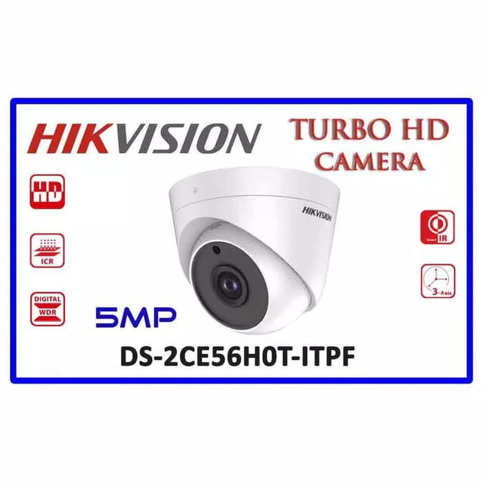 Hikvision TURBO HD DS-76h0t-ITPF 5MP 4 in 1 กล้องวงจรปิด INDOOR