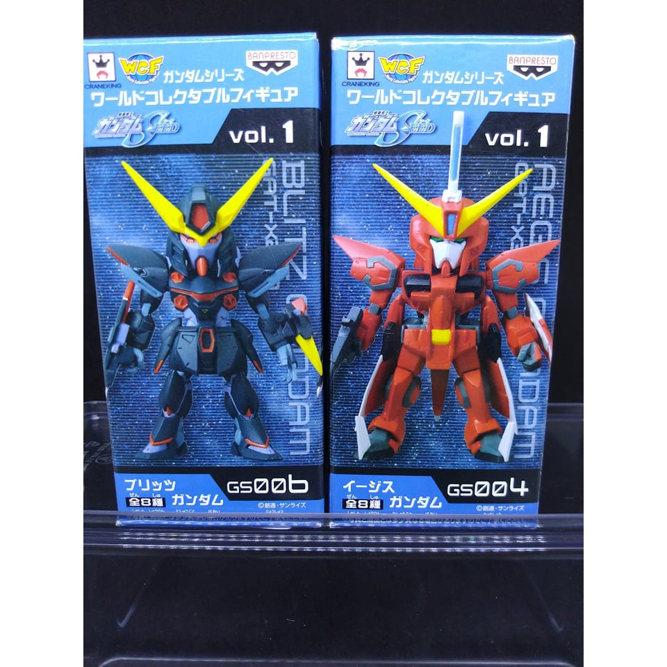 WCF เอจิส + บลิทซ์ กันดั้ม AEGIS + BLITZ / Banpresto WCF World Collectable Figure GUNDAM SEED Series